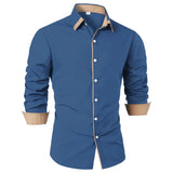 Men's long sleeve formal and casual shirt