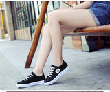 Women’s Casual Canvas Flats – Round Toe, Lightweight & All-Season Wear