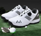 LEFUS Men's Golf Shoes - Breathable, Non-Slip, with Swivel Buckle