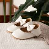 "Infant Baby Girls Mary Jane Flats – Soft Sole Princess Dress Shoes, Crib Shoes & First Walkers"