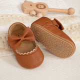 "Infant Baby Girls Mary Jane Flats – Soft Sole Princess Dress Shoes, Crib Shoes & First Walkers"