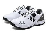 LEFUS Men's Golf Shoes - Breathable, Non-Slip, with Swivel Buckle