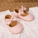 "Infant Baby Girls Mary Jane Flats – Soft Sole Princess Dress Shoes, Crib Shoes & First Walkers"