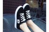 Women’s Casual Canvas Flats – Round Toe, Lightweight & All-Season Wear