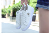 Women’s Casual Canvas Flats – Round Toe, Lightweight & All-Season Wear