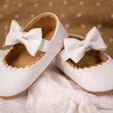 "Infant Baby Girls Mary Jane Flats – Soft Sole Princess Dress Shoes, Crib Shoes & First Walkers"