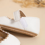 "Infant Baby Girls Mary Jane Flats – Soft Sole Princess Dress Shoes, Crib Shoes & First Walkers"