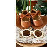 "Infant Baby Girls Mary Jane Flats – Soft Sole Princess Dress Shoes, Crib Shoes & First Walkers"