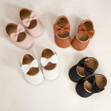 "Infant Baby Girls Mary Jane Flats – Soft Sole Princess Dress Shoes, Crib Shoes & First Walkers"