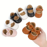 "Infant Baby Girls Mary Jane Flats – Soft Sole Princess Dress Shoes, Crib Shoes & First Walkers"