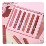 Set of 6 long-lasting nude liquid lipsticks