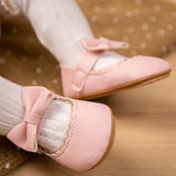 "Infant Baby Girls Mary Jane Flats – Soft Sole Princess Dress Shoes, Crib Shoes & First Walkers"