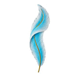 Modern Minimalist Feather LED Wall Lamp – Luxury Bedroom Light Decor