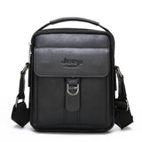 JEEPBULUO Men's Leather Crossbody Bag