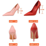 BIGTREE Women’s Fashion Pumps – High Heel Stiletto Shoes in Black, Pink & White for Weddings & Parties.
