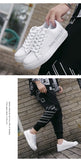 Men’s Casual Sneakers – Lightweight Tennis Walking Shoes with Soft Sole for Autumn and Winter