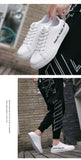 Men’s Casual Sneakers – Lightweight Tennis Walking Shoes with Soft Sole for Autumn and Winter