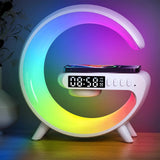 LED Smart Wake-Up Light – RGB Night Lamp with Wireless Speaker
