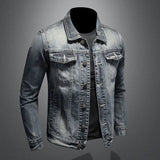 Men's denim jacket autumn/winter casual cotton workwear