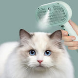 2-in-1 Pet Comb with Spray – Hair Remover + Water Mist for Stress-Free Grooming! ✨🐾