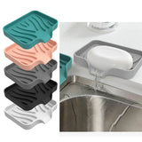 4-in-1 Silicone Faucet Mat and Kitchen Sink Tray