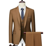 Men's 3-piece suit, formal attire for wedding or party