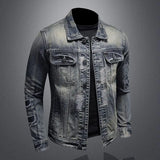 Men's denim jacket autumn/winter casual cotton workwear