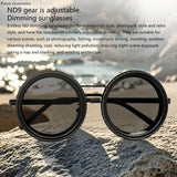 Multifunction Steampunk Sunglasses Polarized Lenses Fashionable for Driving Fishing 32GB