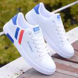 Men’s Leather Sneakers – Casual Outdoor Shoes with Vulcanized Sole, Lace-up High Quality Shoes for Men, Tenis Hombres