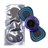 Mini Portable Neck Massager Electric Pulse Cervical Therapy