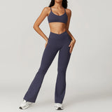 Women's Yoga Set – Crop Top & Leggings Activewear