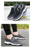 Fashion Summer Shoes for Men - Breathable, Lightweight and Comfortable Slip-On Sneakers