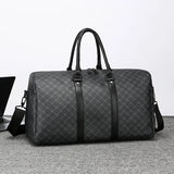 🧳 Large Men's Travel Bag – Classic Black for Shoulder and Hand