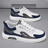 "Men’s Trendy Leather Sneakers – Low-Top Casual & Sport Style (2025 Collection)"