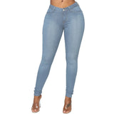 Sexy Women’s Butt-Lifting Skinny Jeans – Pencil Fit Denim Trousers