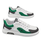 "Men’s Trendy Leather Sneakers – Low-Top Casual & Sport Style (2025 Collection)"