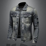 Men's denim jacket autumn/winter casual cotton workwear