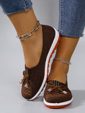 Women’s Summer Breathable Mesh Flats – Casual Sneakers