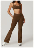 Women's Yoga Set – Crop Top & Leggings Activewear
