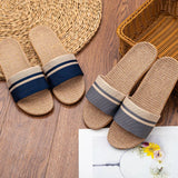 Women’s Summer Indoor Slippers – Lightweight, Anti-Slip Soft Linen Home Shoes