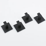Strong Adhesive Wall Hooks - No Drilling Hangers for Towels, Coats and Clothes for Kitchen, Bathroom and Bedroom