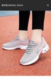 Women's Running Shoes - Breathable Casual Sneakers with Air Cushioning Sole