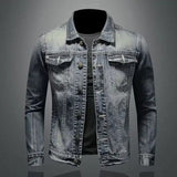 Men's denim jacket autumn/winter casual cotton workwear