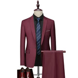 Men's 3-piece suit, formal attire for wedding or party