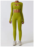 PowerFit Women’s Yoga Set – 2 or 3-Piece Activewear Outfit