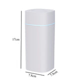 Luminous Aromatherapy Air Humidifier with Dual Spray Mist Maker