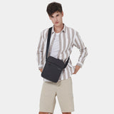Tigernu Oxford Men's Shoulder Bag, Compact for Business, Travel and Daily Use
