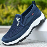 Fashion Summer Shoes for Men - Breathable, Lightweight and Comfortable Slip-On Sneakers
