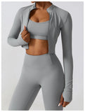 PowerFit Women’s Yoga Set – 2 or 3-Piece Activewear Outfit