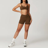 Women's Yoga Set – Crop Top & Leggings Activewear